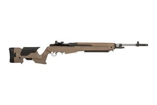 Springfield Armory M1A Loaded 22" rifle with Adjsutable chassis, stainless match barrel, and FDE finish